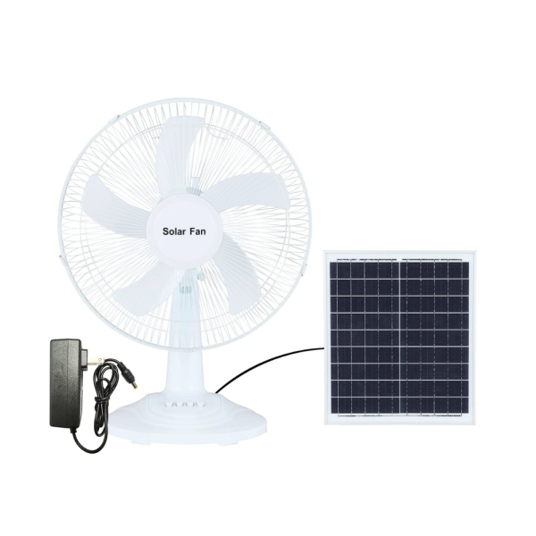 Solar Powered Fan Portable Solar Cooling Fan KQ FA110 16inch