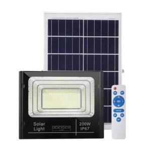 Solar Flood Light 200W LED IP67 Outdoor High Performance B07