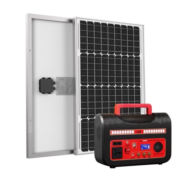 PS300-solar generator with 50w solar panel