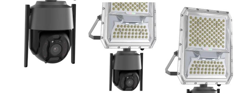 Outdoor Lighting and Surveillance Solution